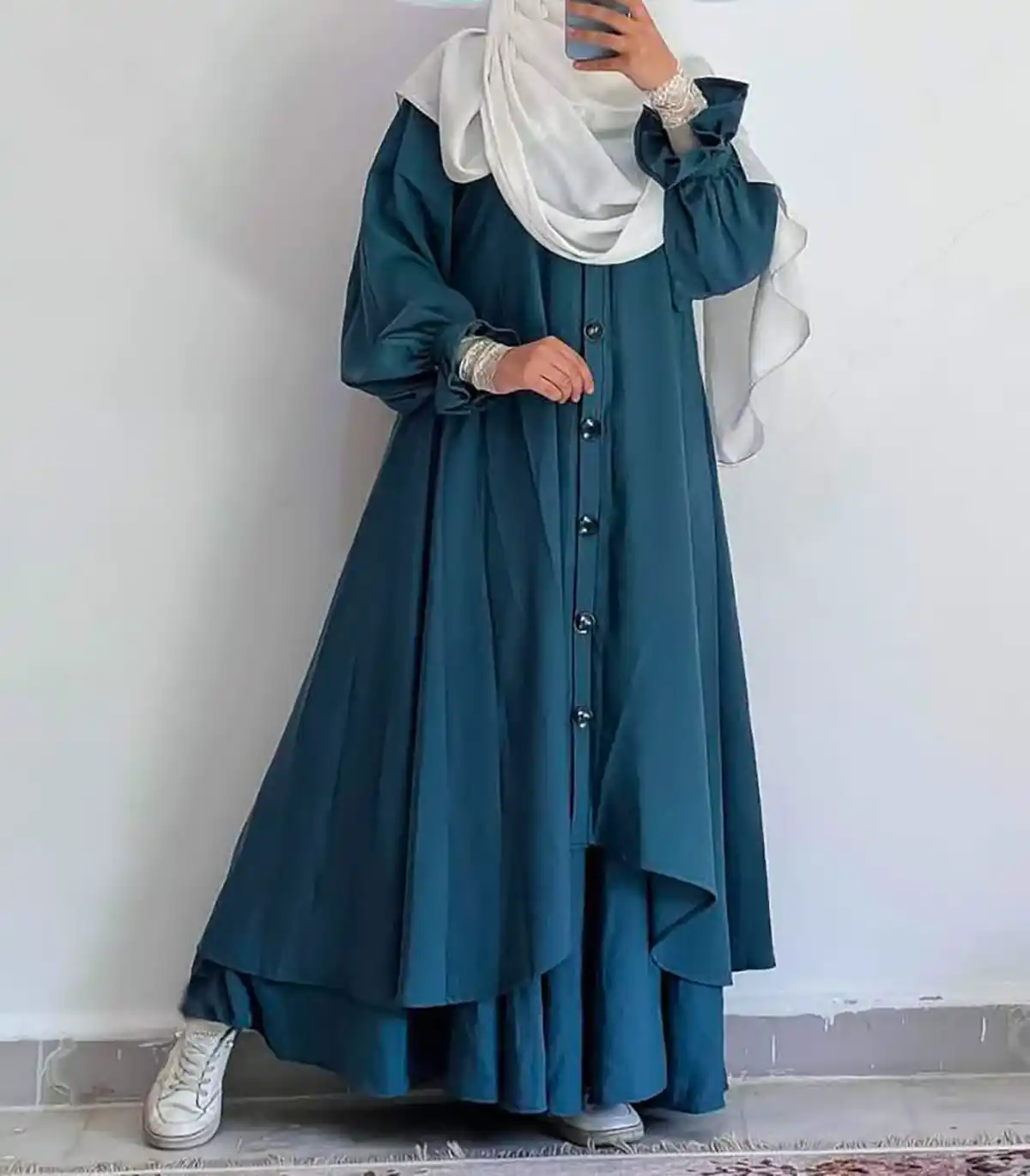 مانتو بلند خانومانه شیک