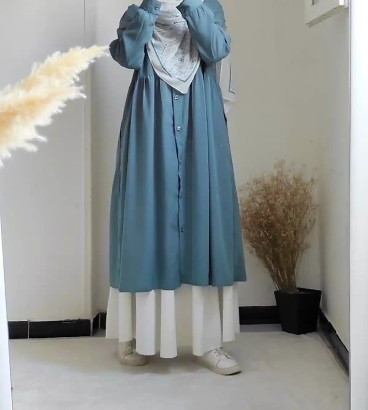 مانتو بلند خانومانه شیک