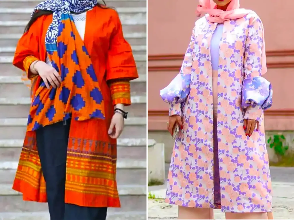 مانتو بلند نچرال