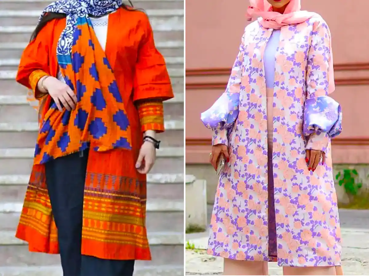 مانتو بلند نچرال