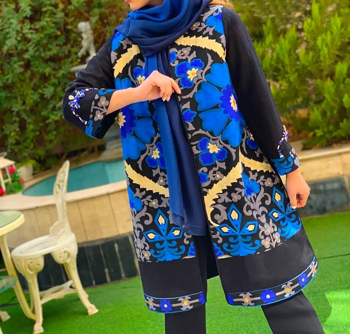 مانتو بلند نچرال