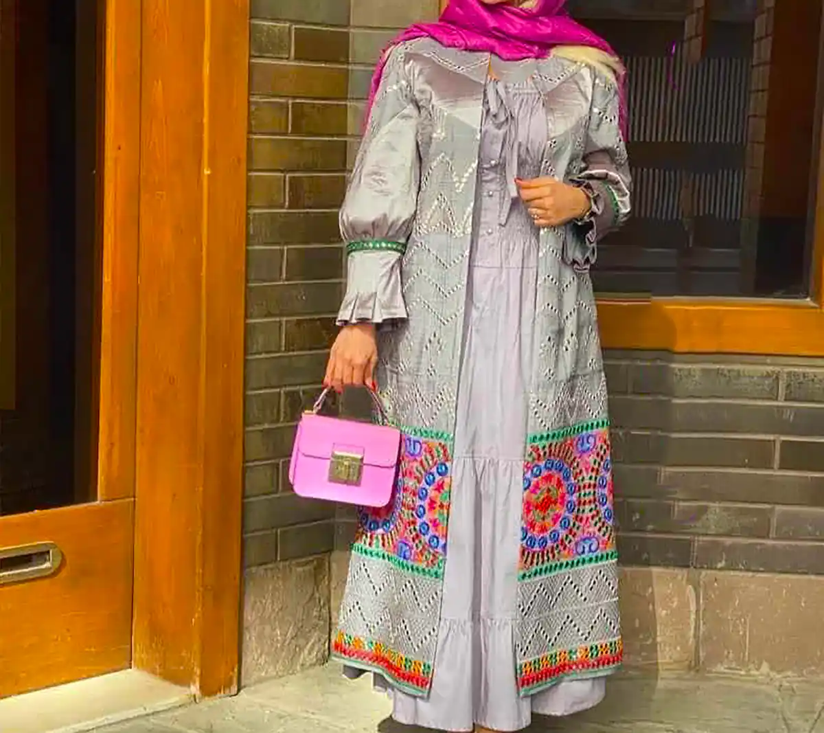 مانتو بلند نچرال