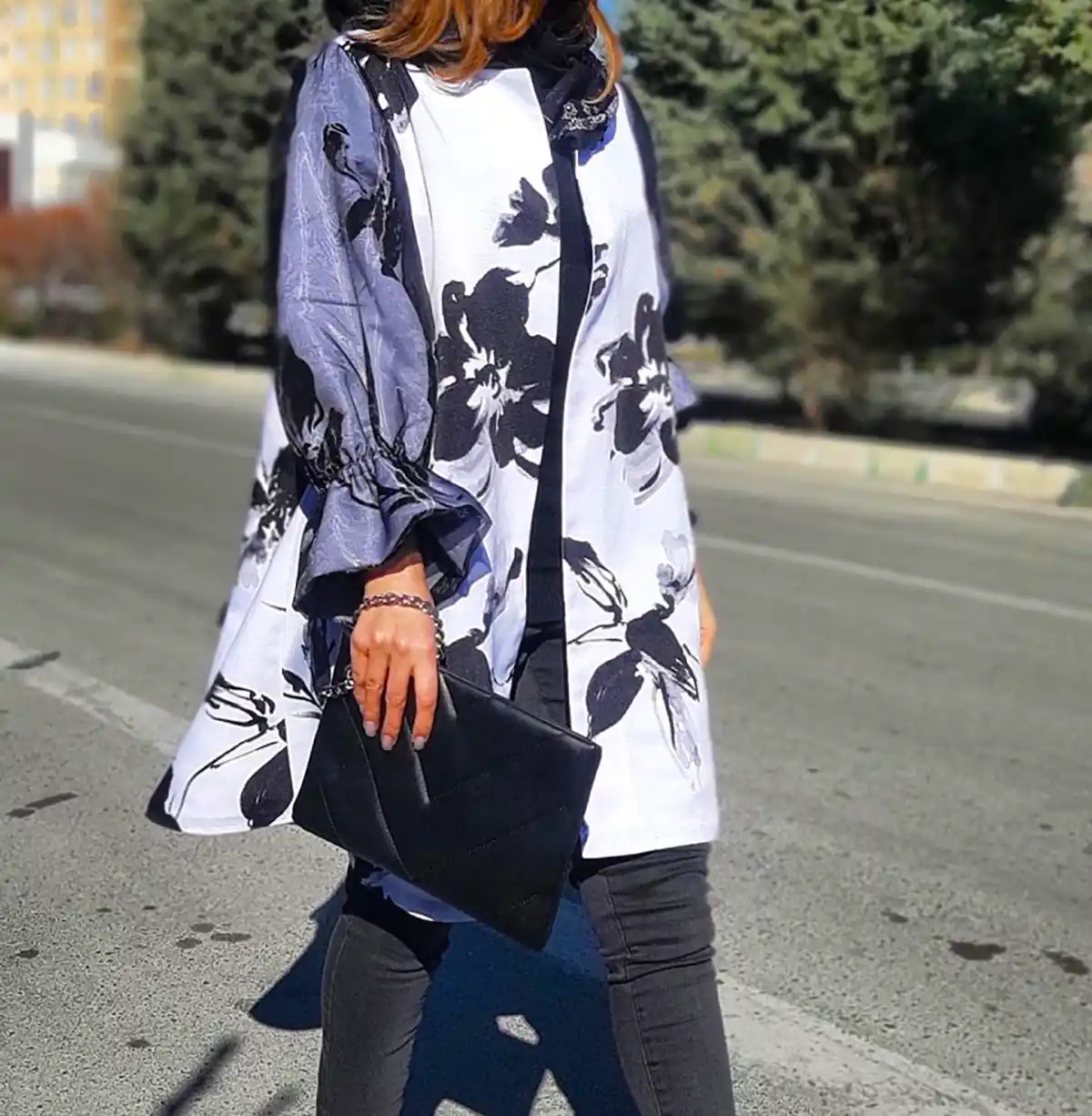 مانتو بلند نچرال