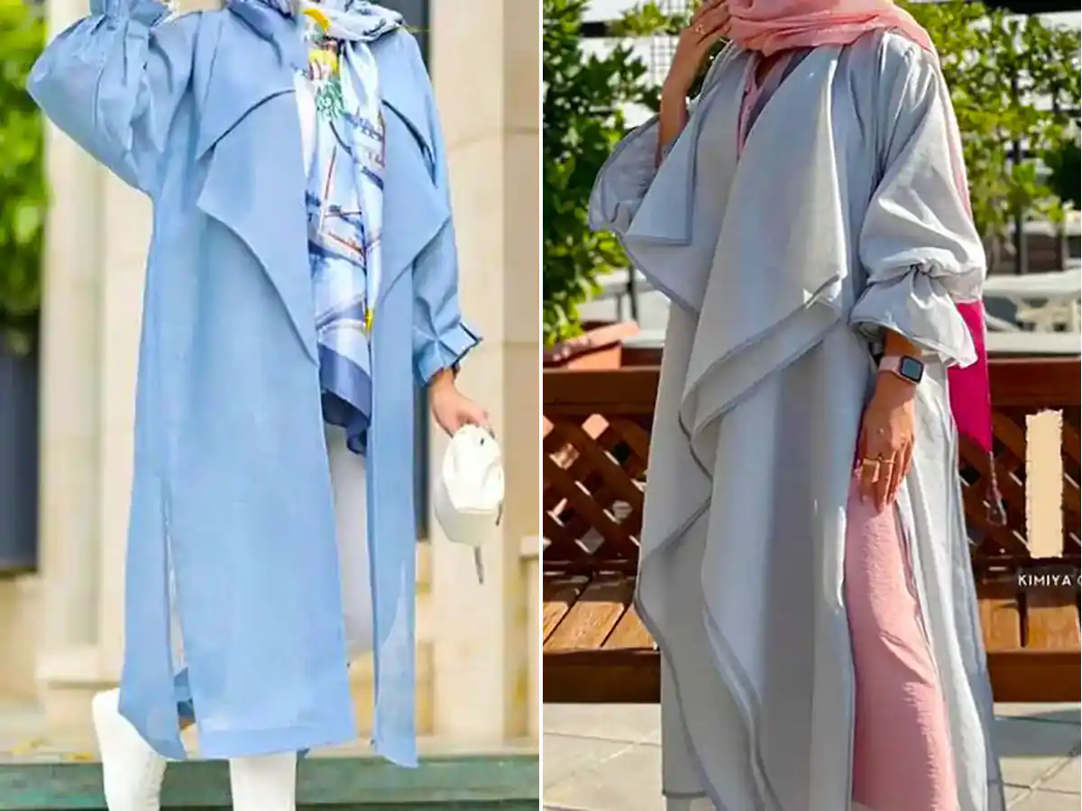 مانتو بلند ترند زیبا و لاکچری