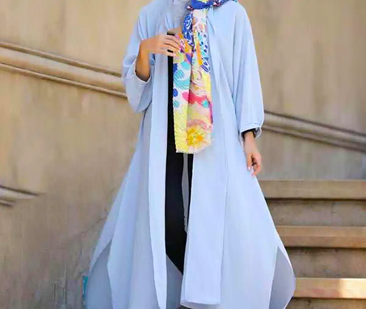 مانتو بلند ترند زیبا و لاکچری