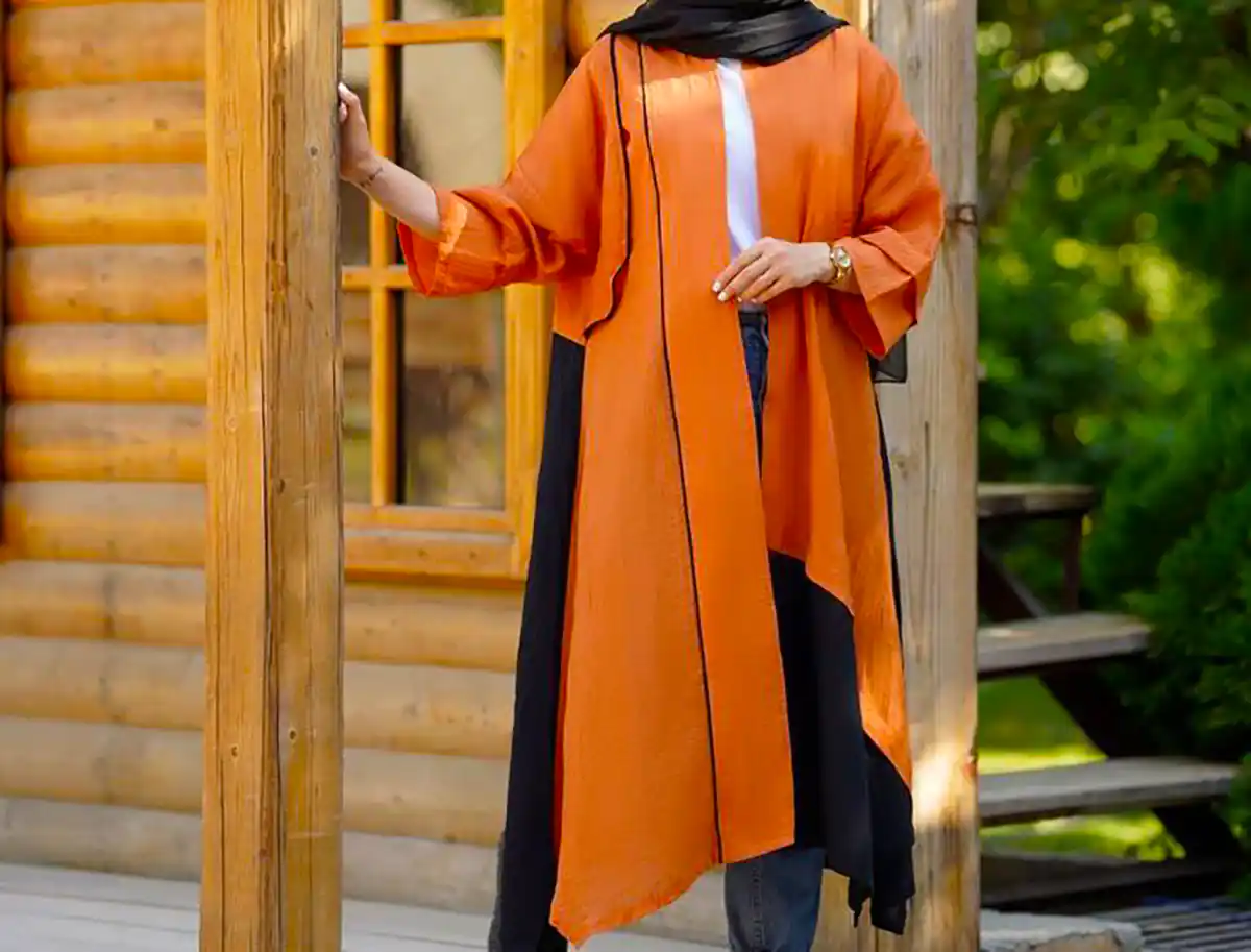 مانتو بلند ترند زیبا و لاکچری