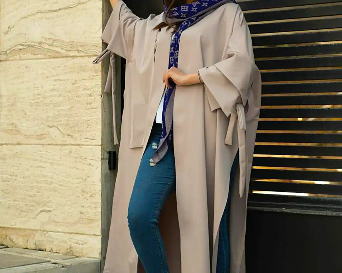 مانتو بلند ترند زیبا و لاکچری