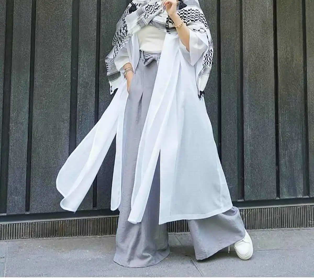 مانتو بلند ترند زیبا و لاکچری