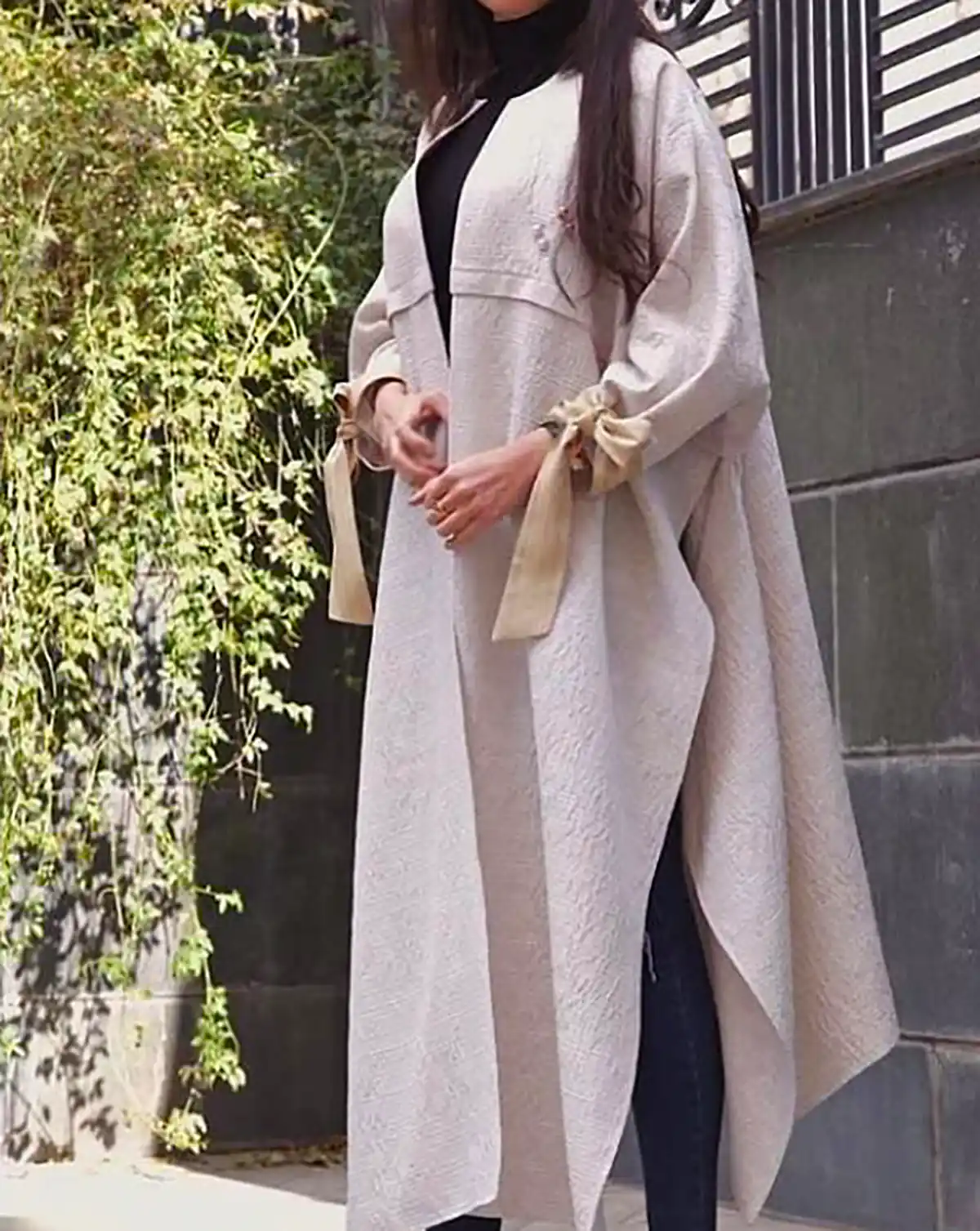 مانتو بلند ترند زیبا و لاکچری