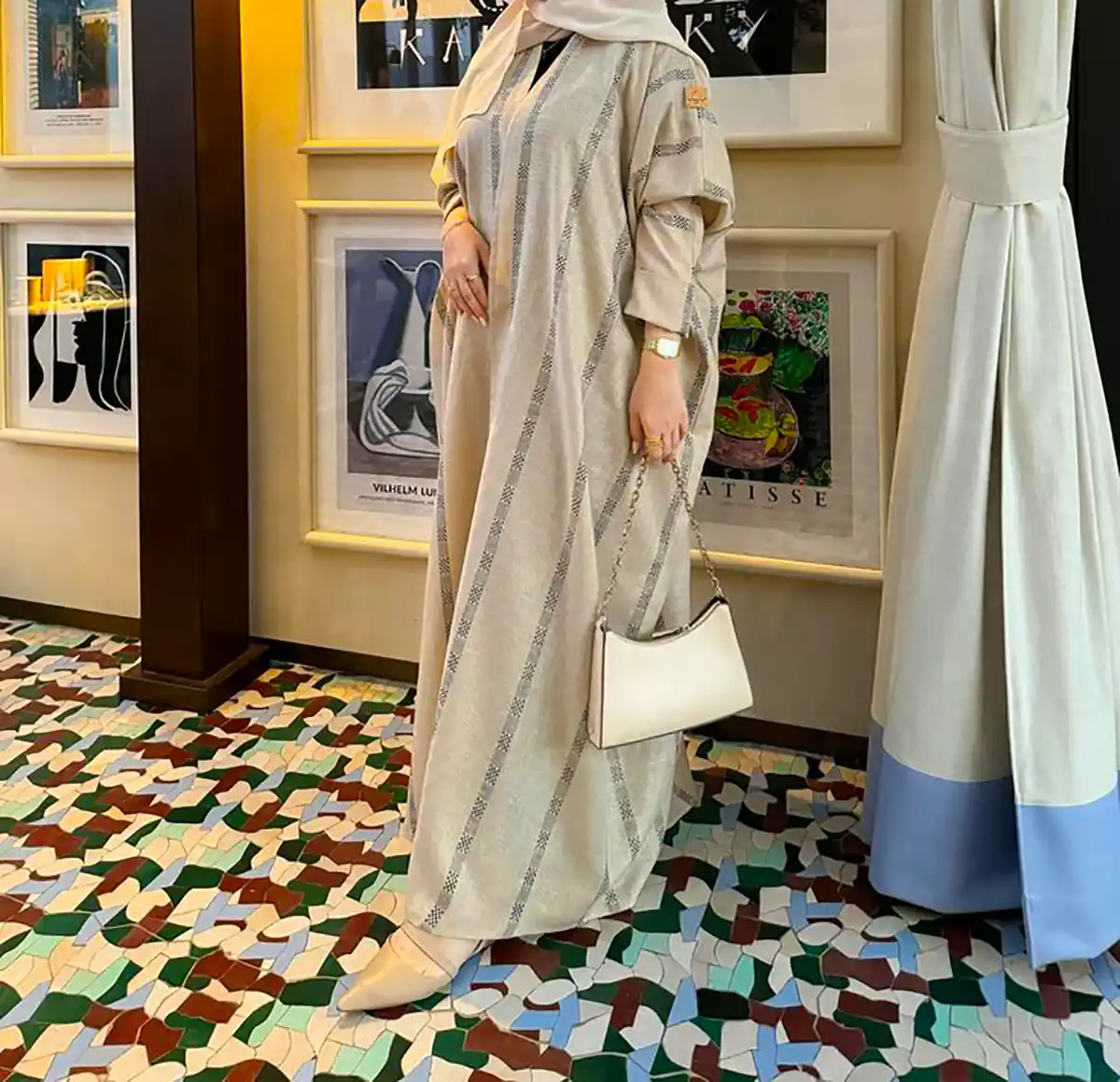 مانتو بلند زیبا لاکچری