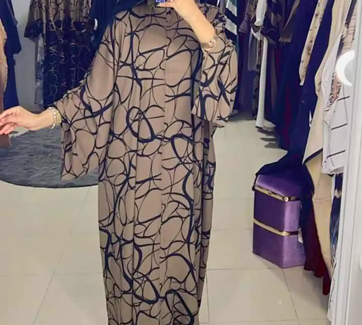 مانتو بلند زیبا لاکچری