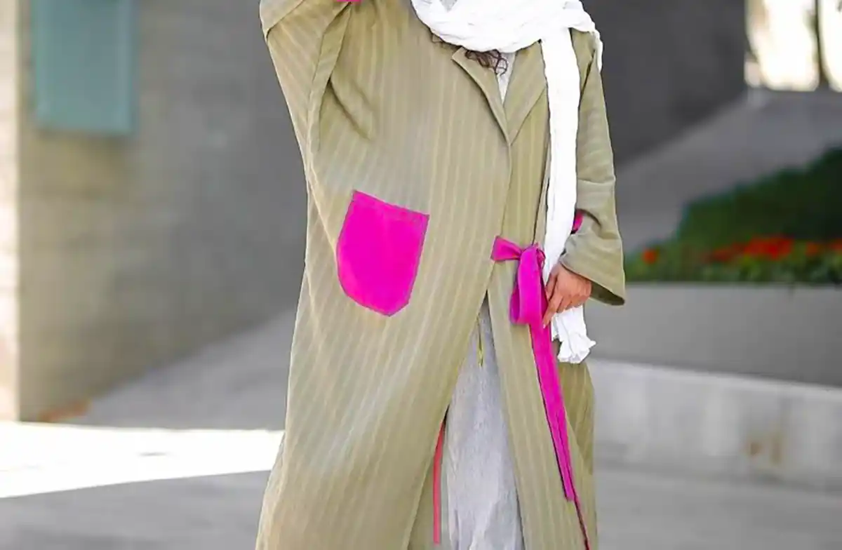 مانتو بلند زیبا زنانه