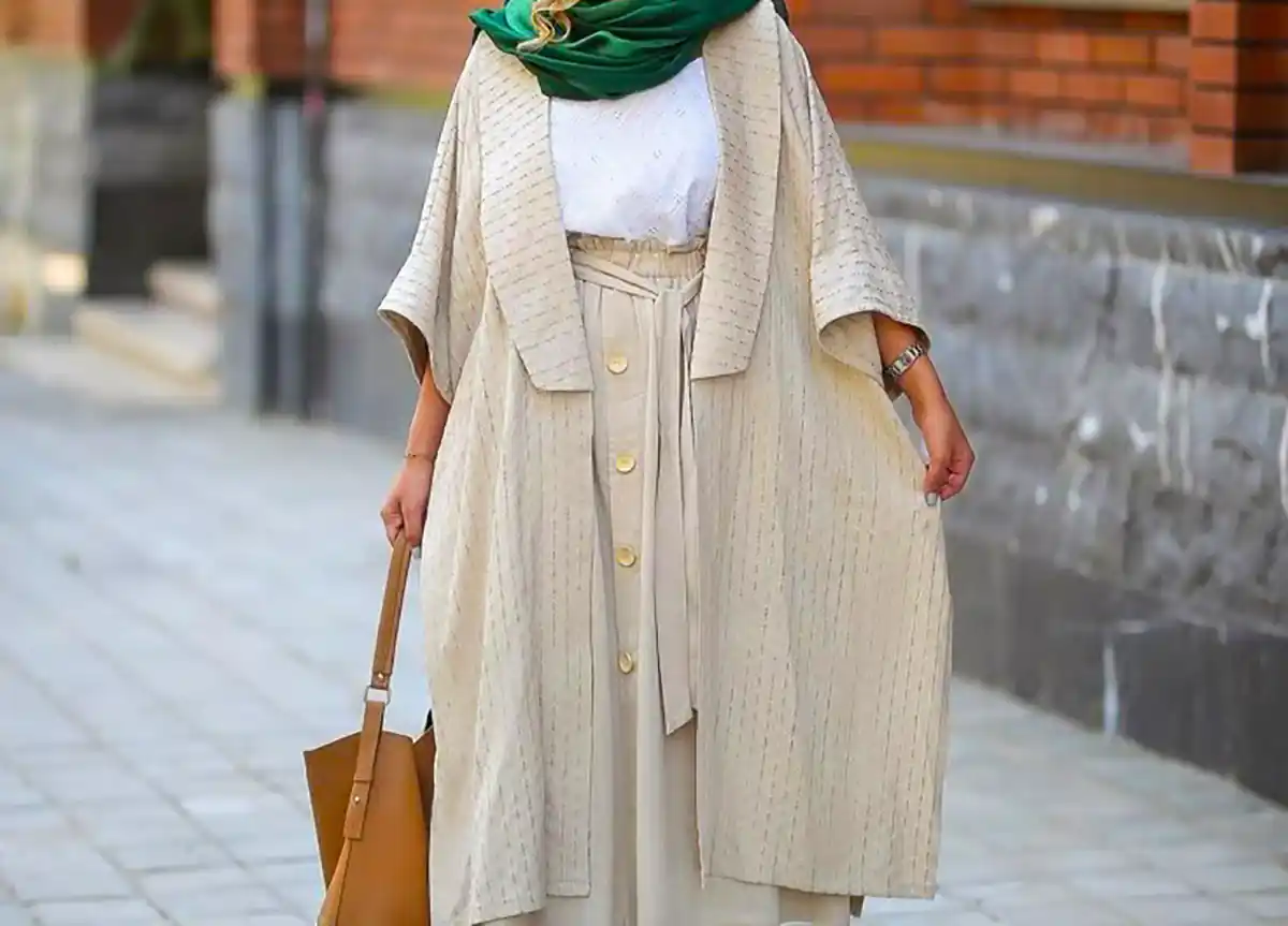 مانتو بلند زیبا زنانه