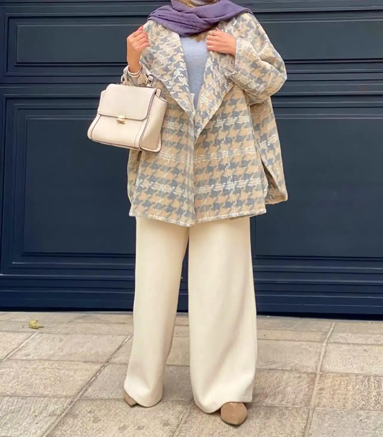 مانتو چهار خانه زنانه