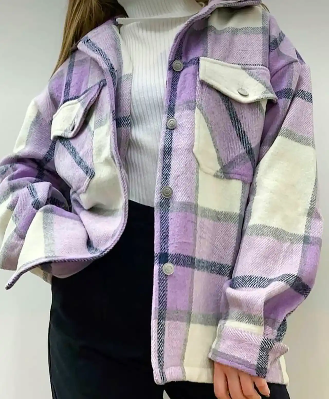 مانتو چهار خانه زنانه