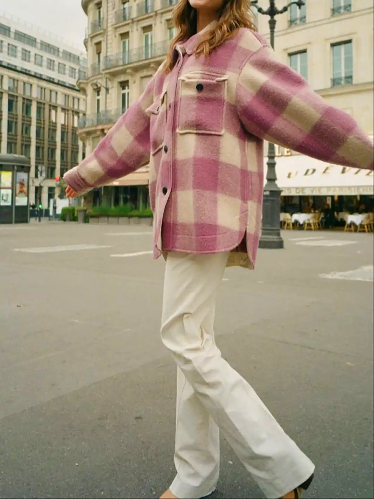 مانتو چهار خانه زنانه