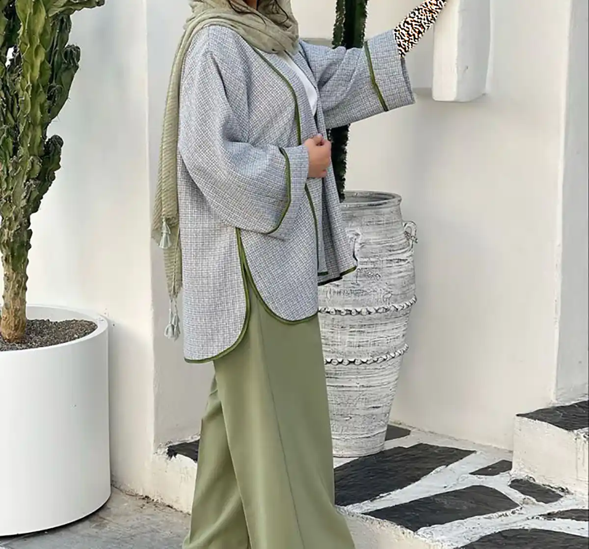 مانتو ژاکارد مجلسی شیک