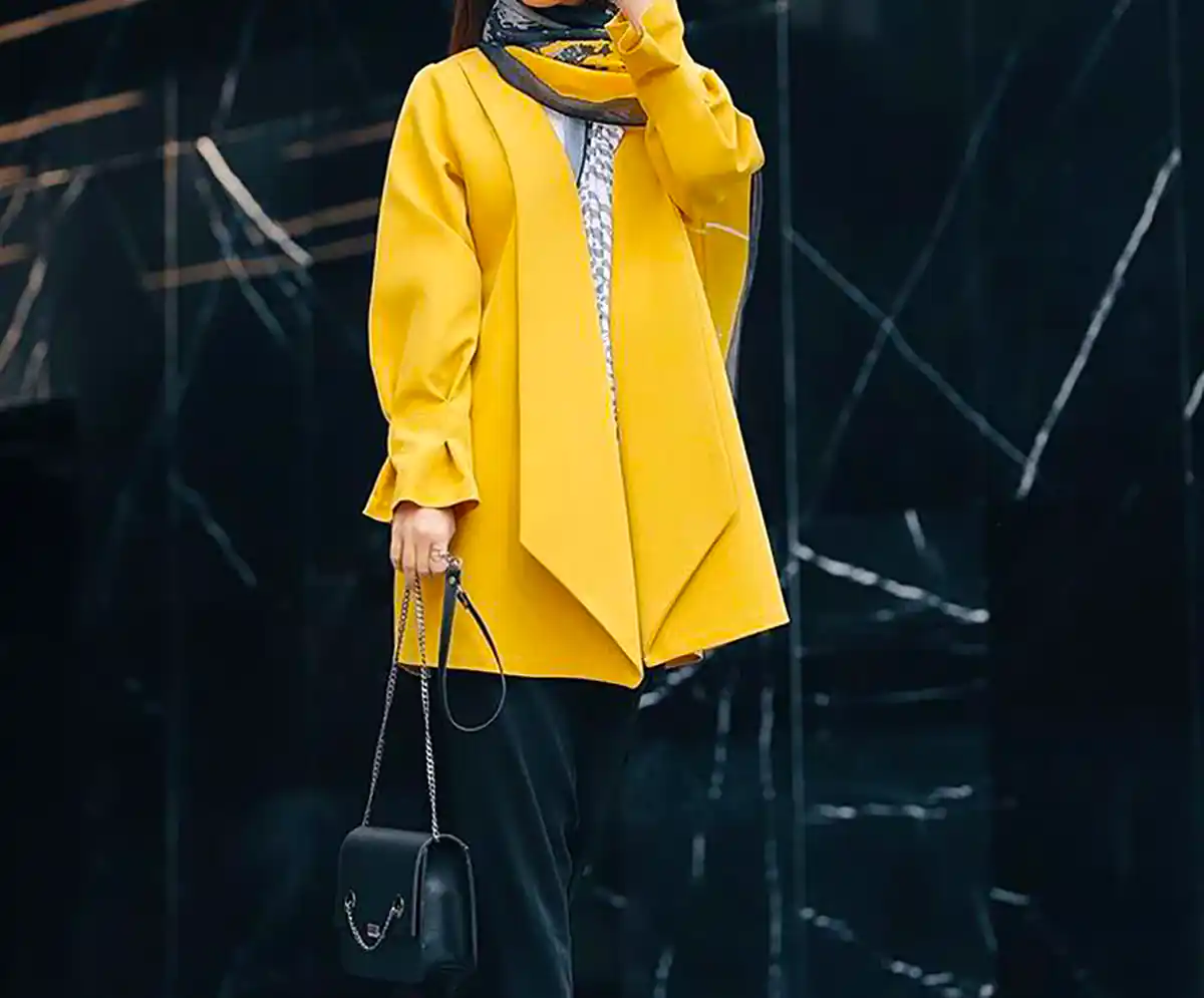 مانتو ژاکارد مجلسی شیک