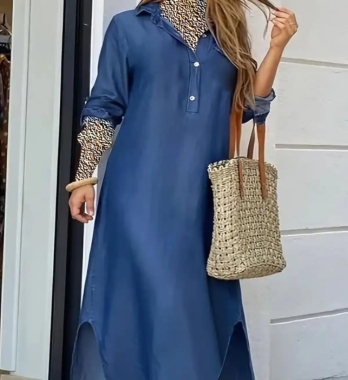 مانتو جلو بسته ترند زنانه