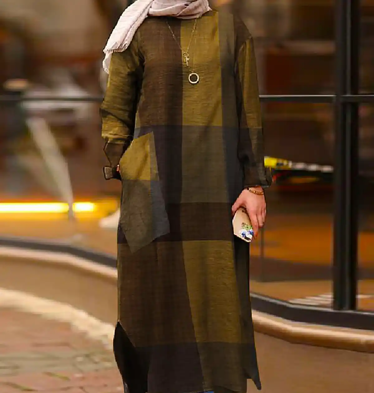 مانتو جلو بسته ترند زنانه