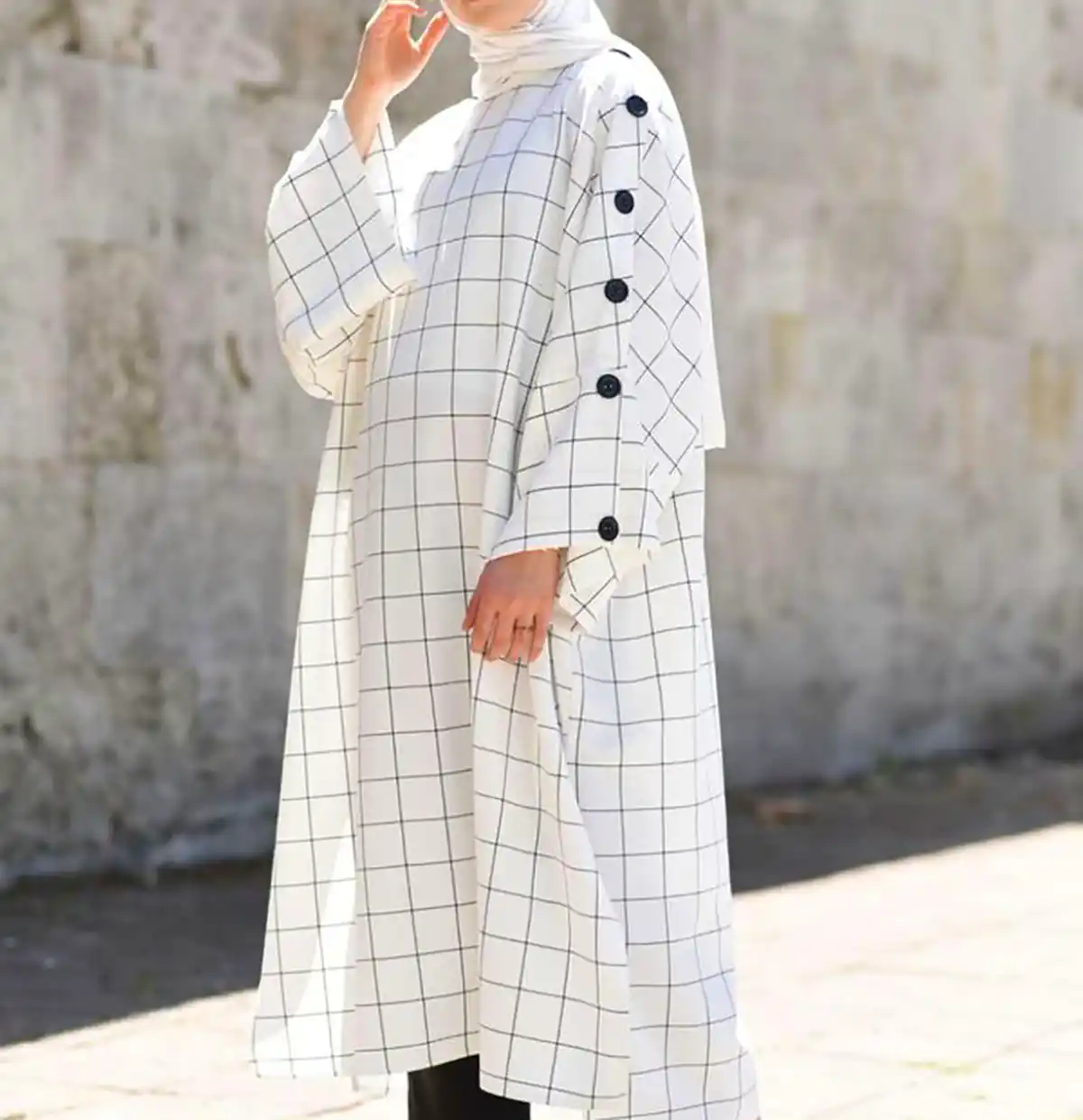 مانتو جلو بسته ترند زنانه