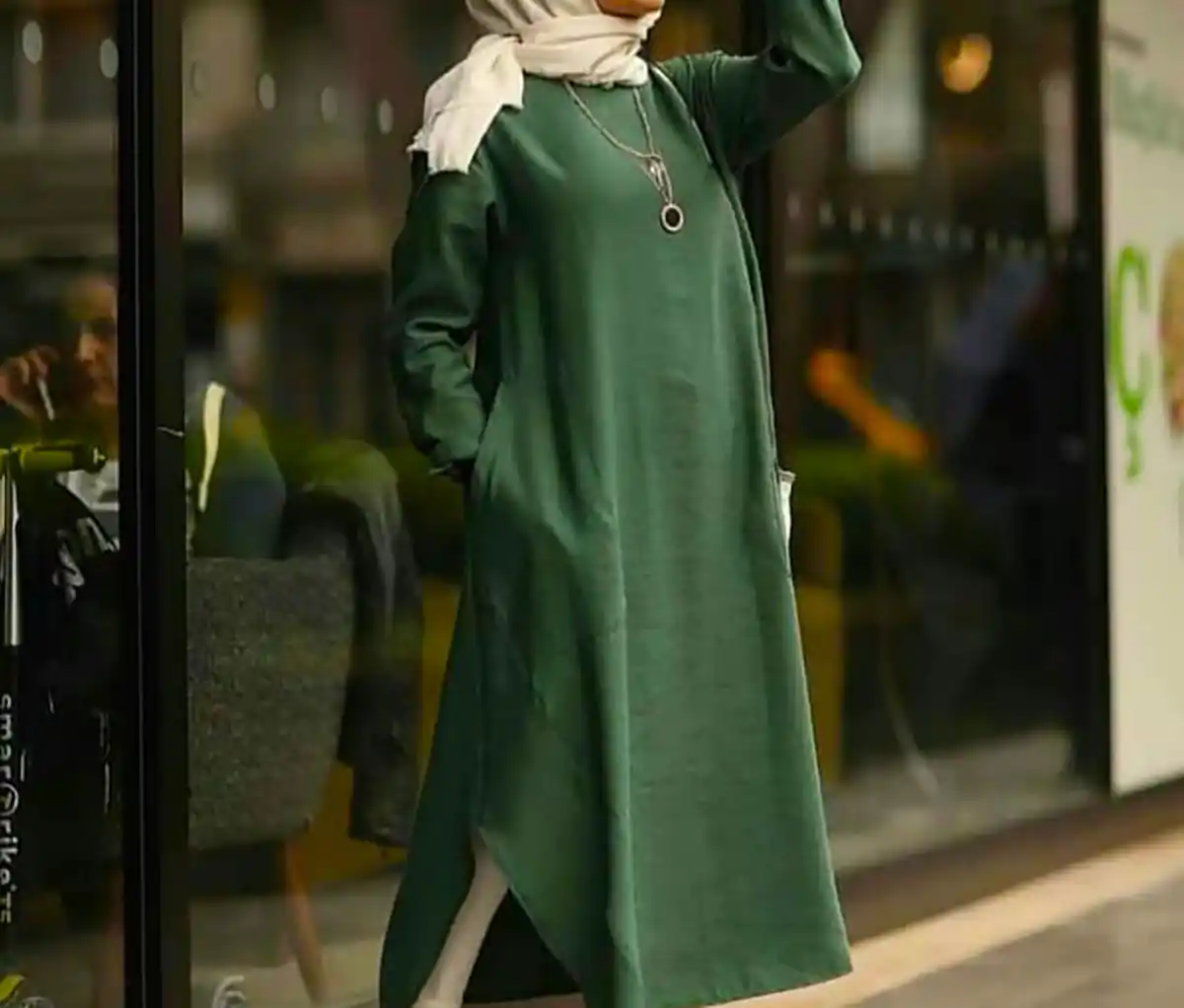 مانتو جلو بسته ترند زنانه