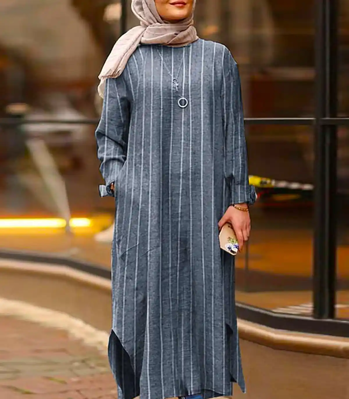 مانتو جلو بسته ترند زنانه