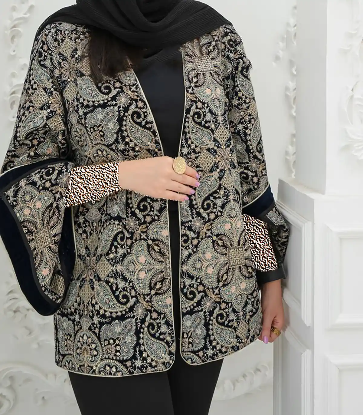 مانتو کتی سنتی شیک