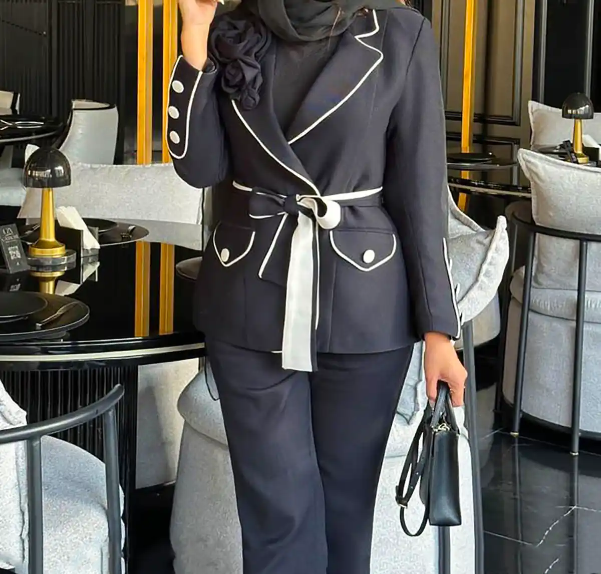 مانتو کتی سوزن دوزی شده شیک