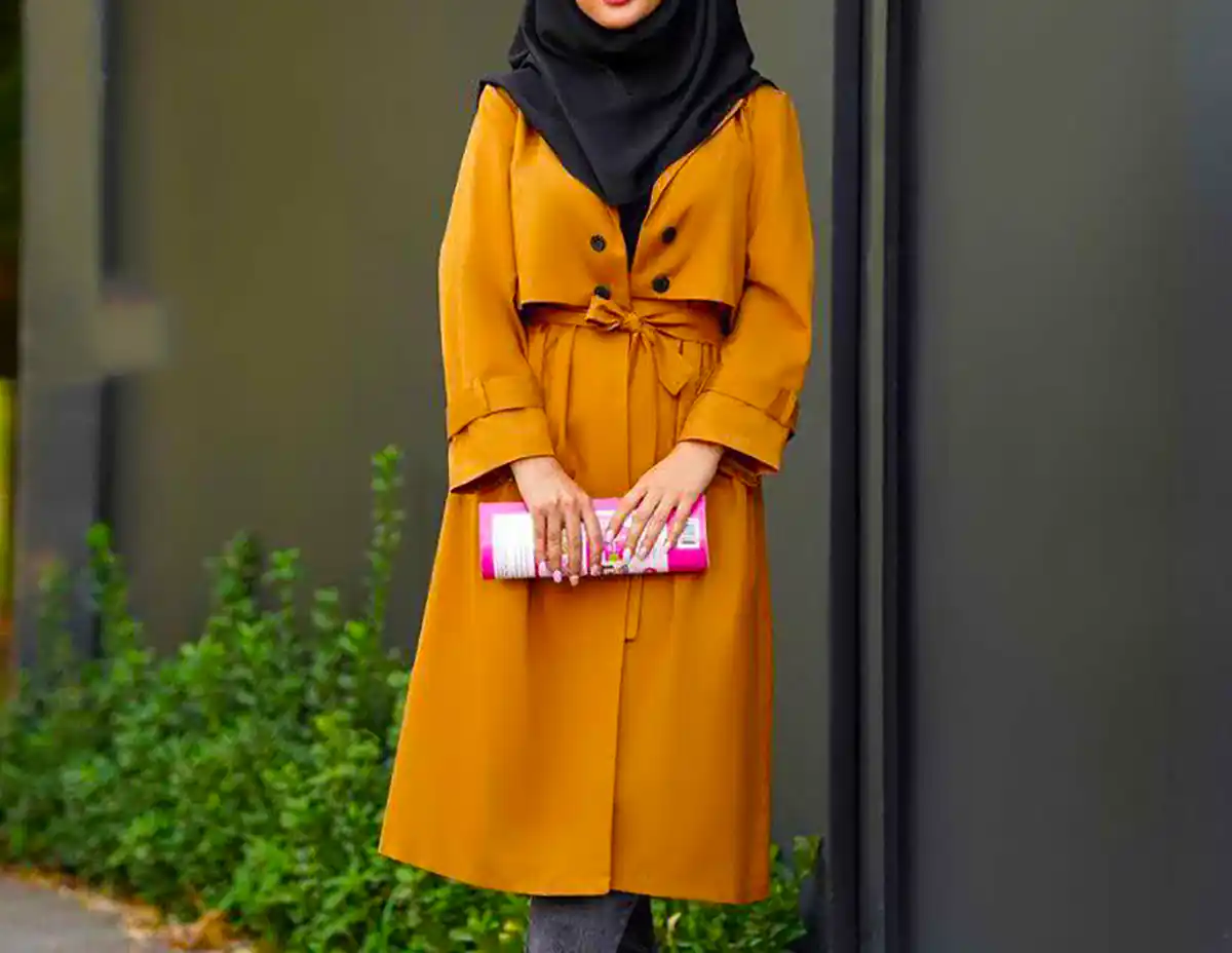 مانتو پوشیده رسمی شیک