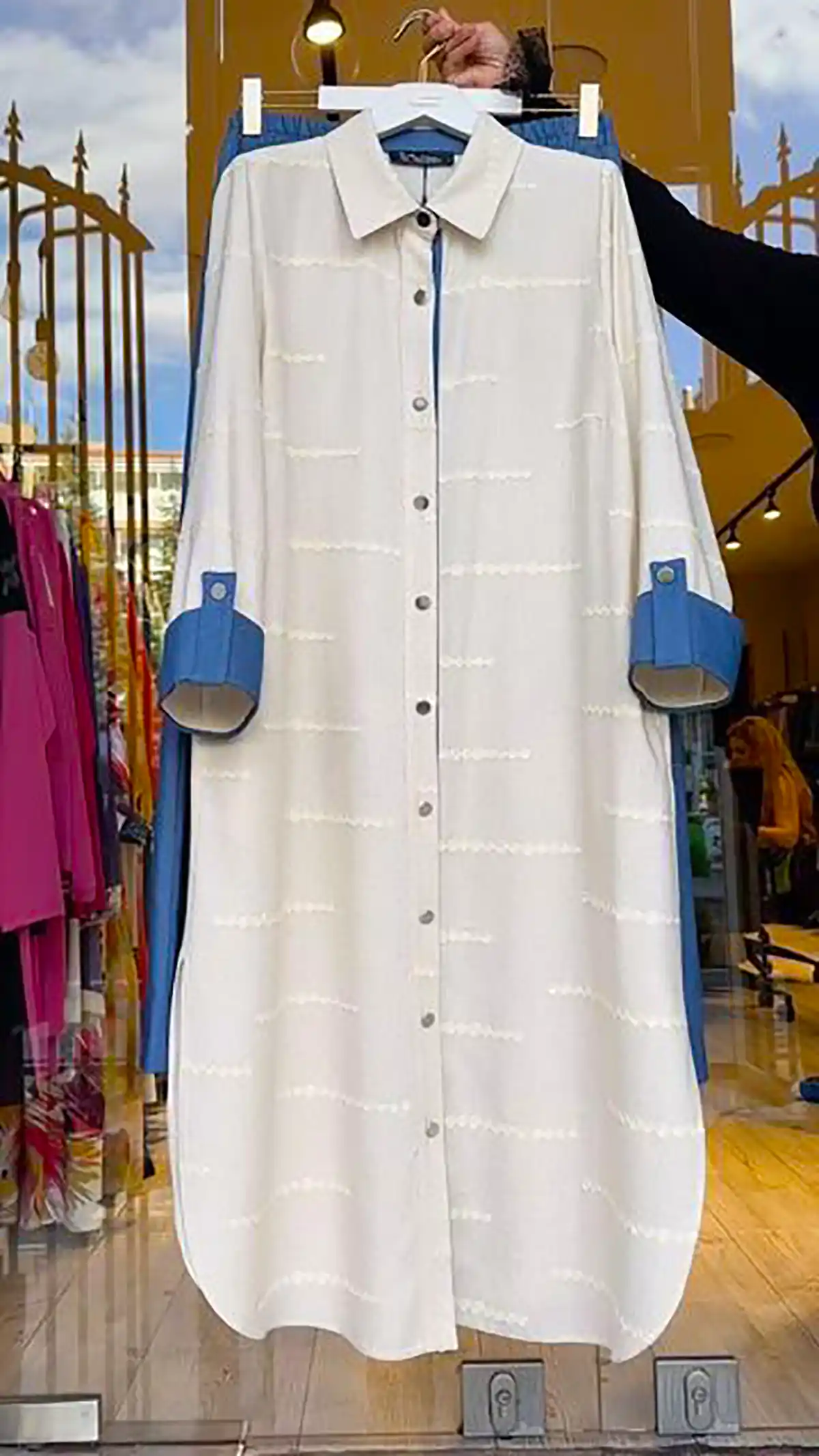 مانتو ساده بلند زنانه