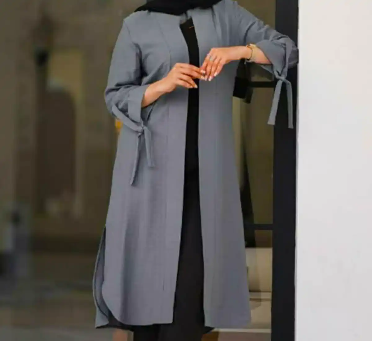 مانتو ساده بلند زنانه