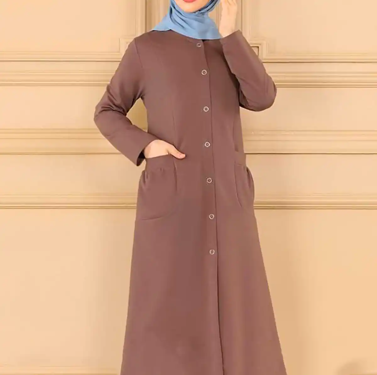 مانتو ساده بلند زنانه