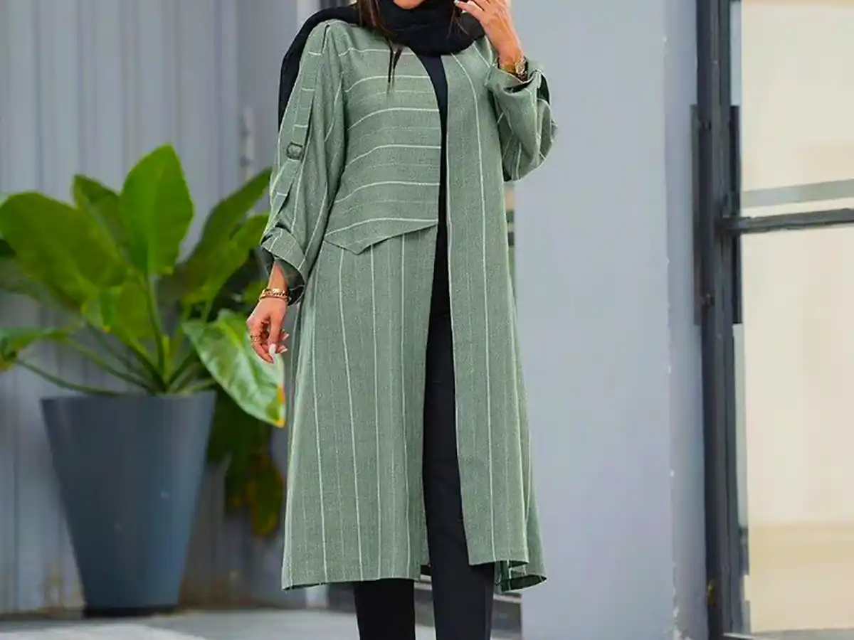 مانتو ساده بلند زنانه