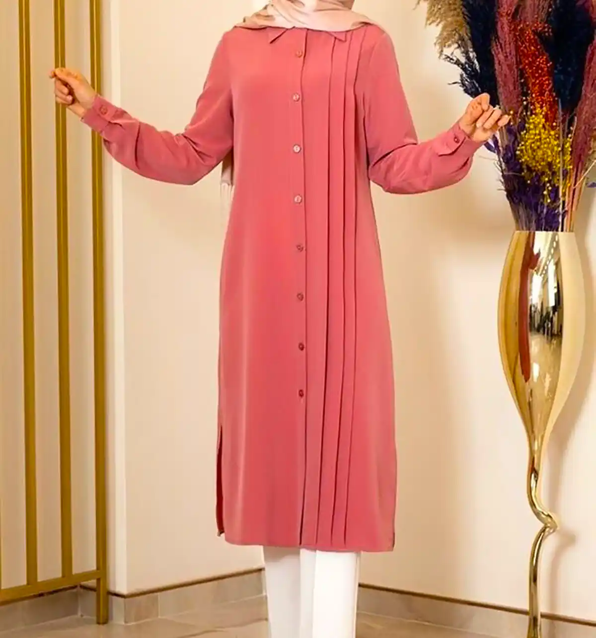 مانتو ساده بلند زنانه