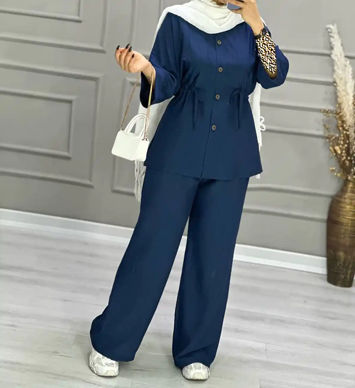 مانتو شلوار بیرونی شیک