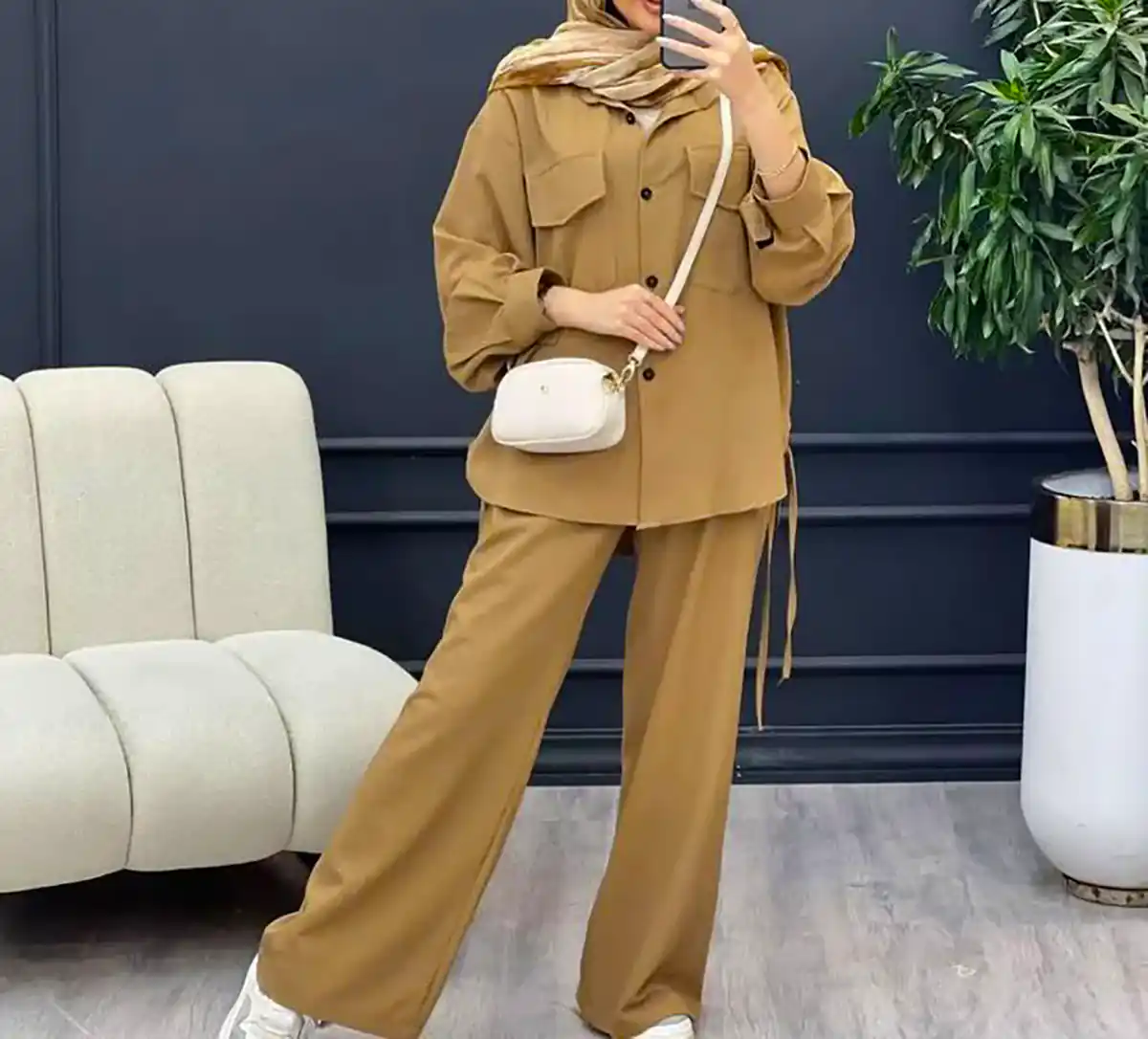 مانتو شلوار بیرونی شیک