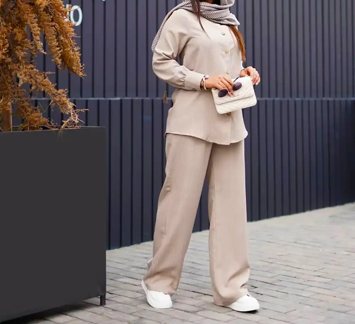 مانتو شلوار بیرونی شیک