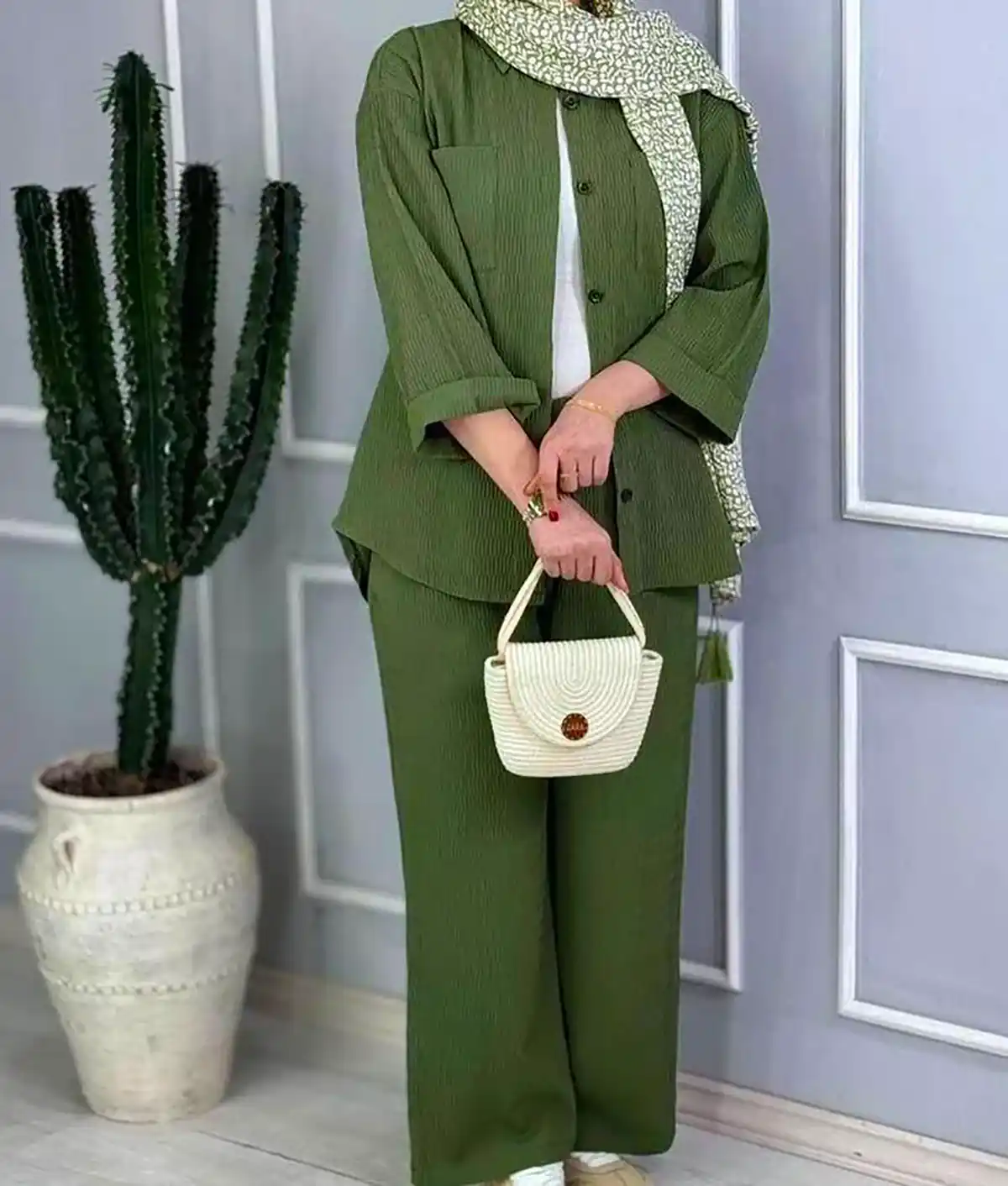 مانتو شلوار بیرونی شیک