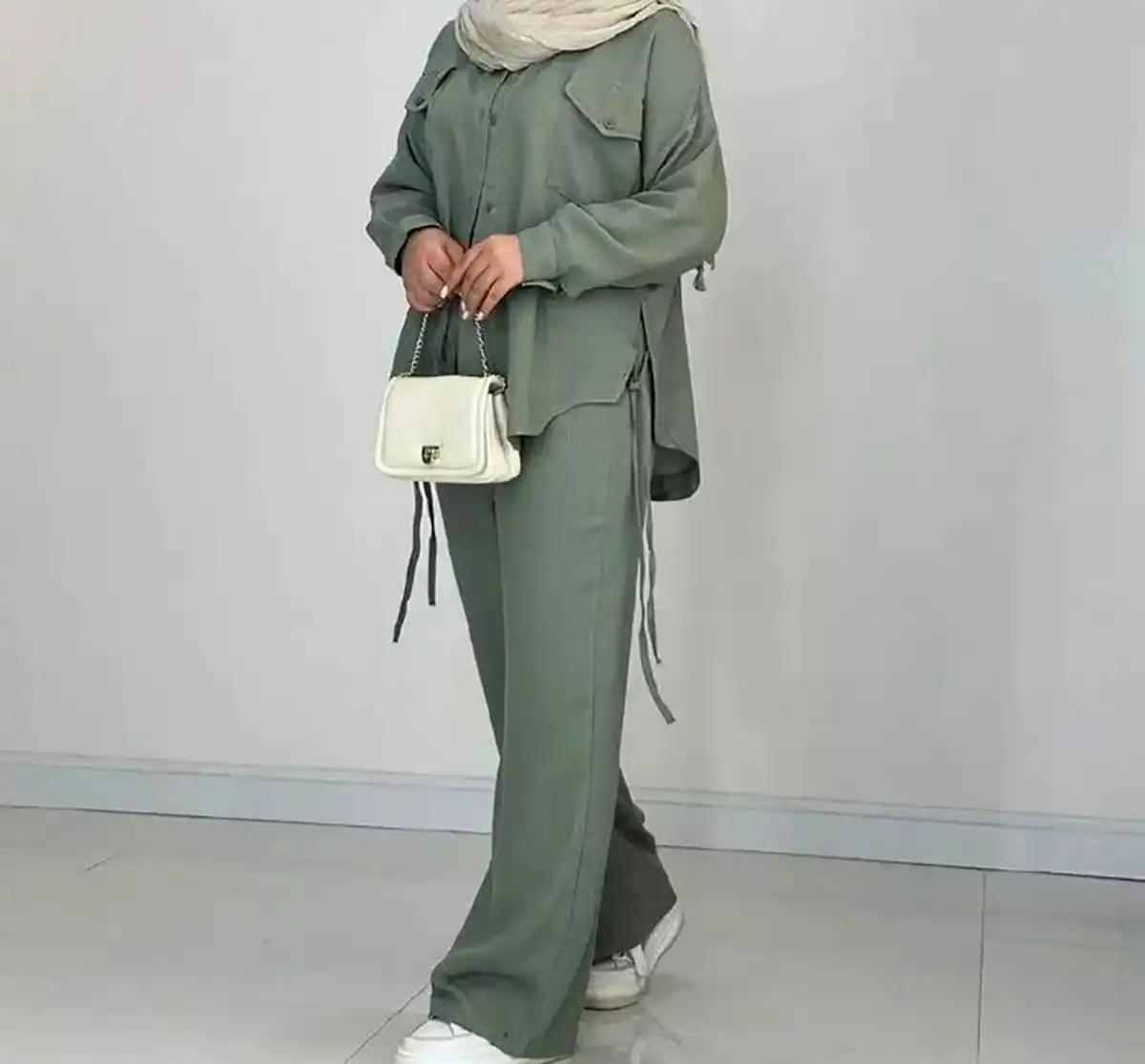 مانتو شلوار بیرونی شیک