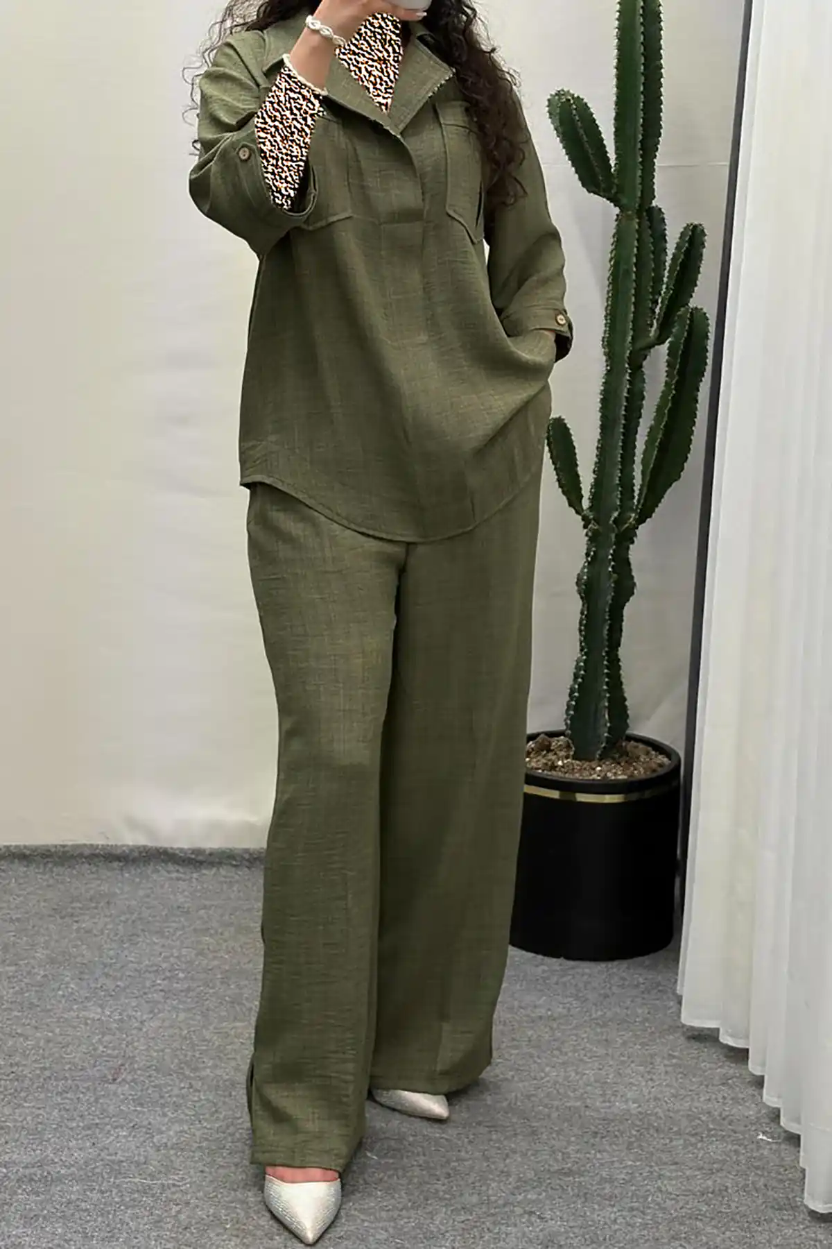 مانتو شلوار بیرونی شیک