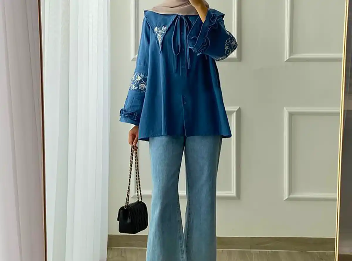 مانتو شومیزی راحت و ساده