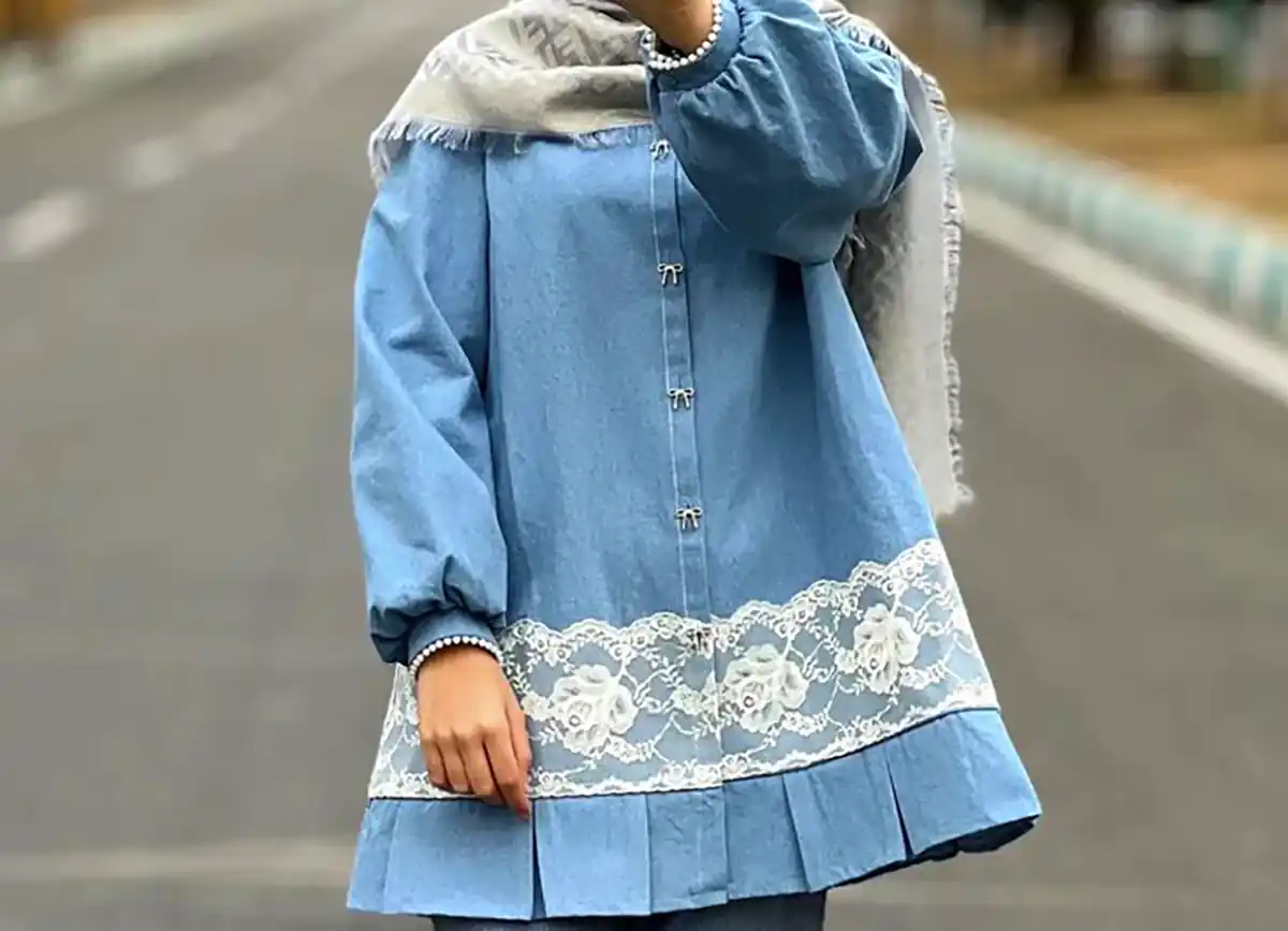 مانتو شومیزی راحت و ساده