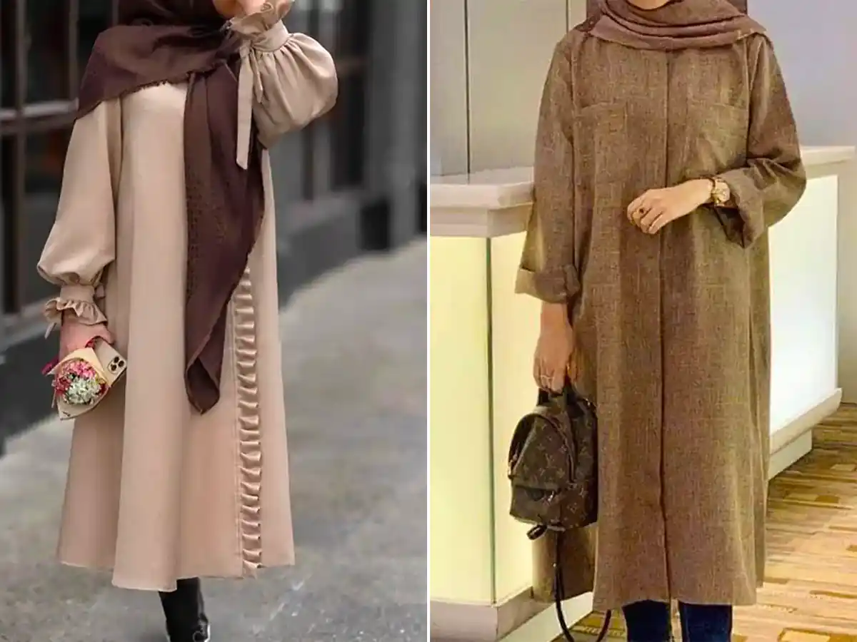 مانتو سایز بزرگ ترند زنانه