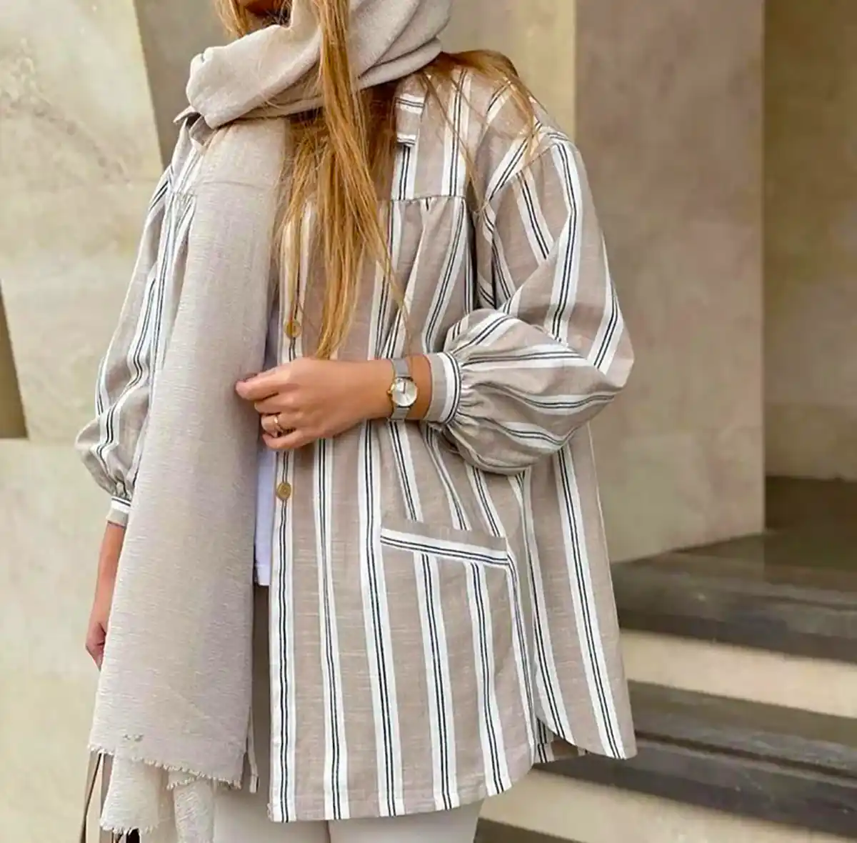 مانتو سایز بزرگ ترند زنانه