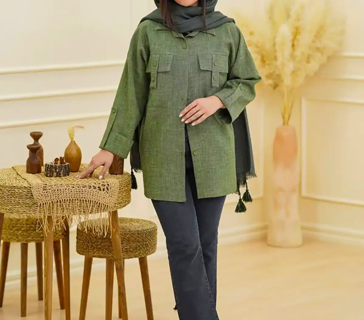 مانتو سایز بزرگ ترند زنانه