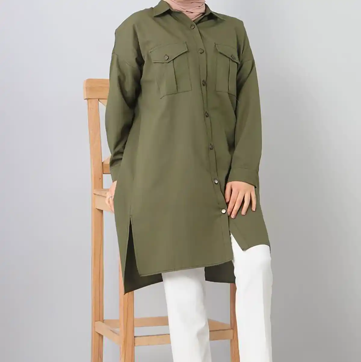 مانتو سایز بزرگ ترند زنانه