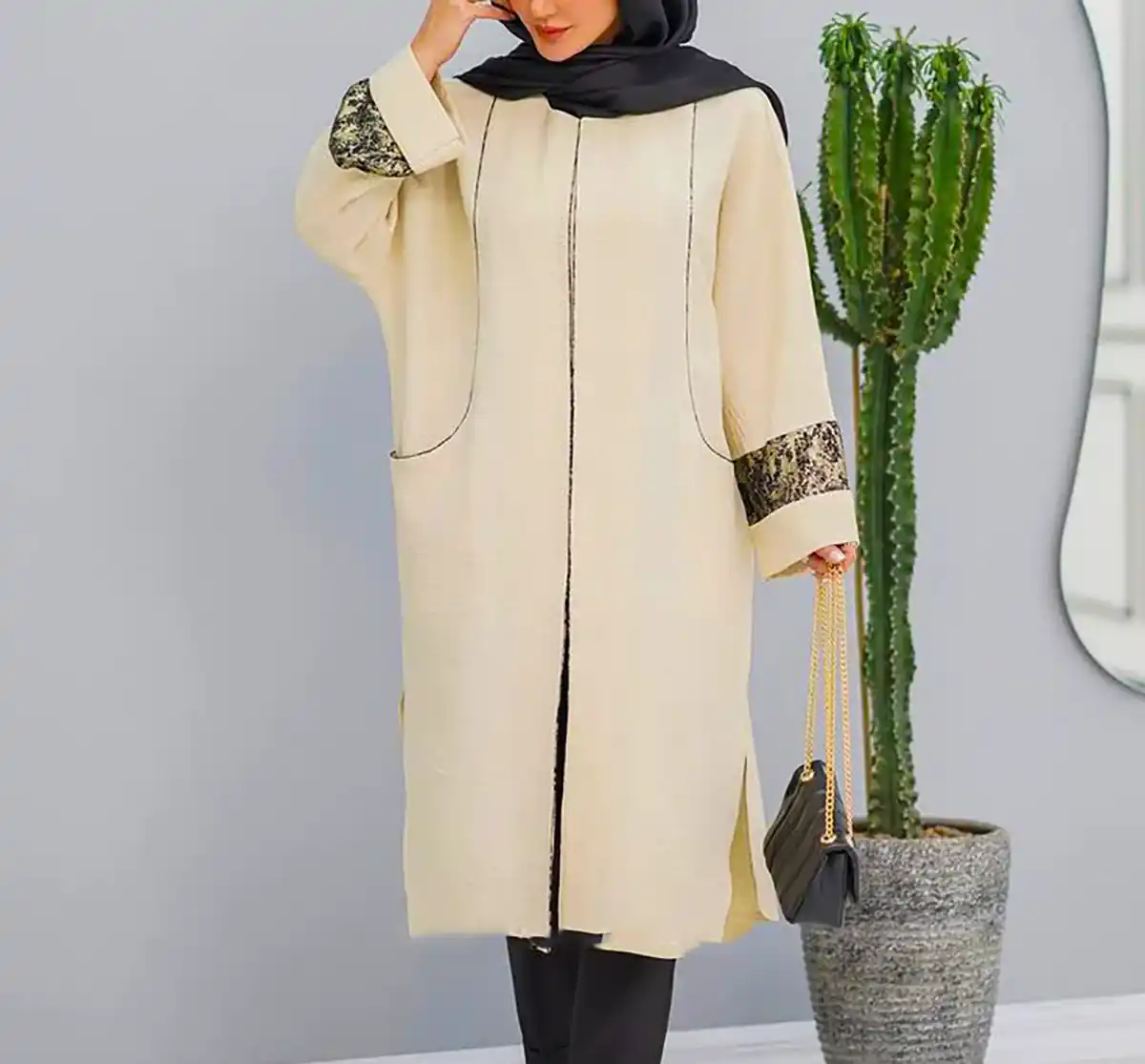 مانتو سایز بزرگ زنانه