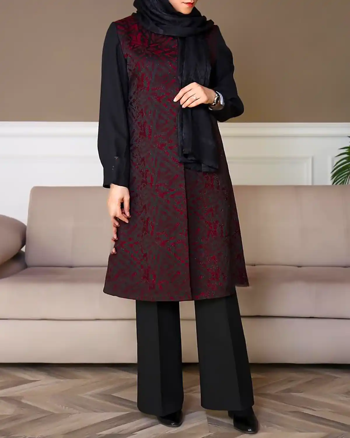 مانتو سایز بزرگ زنانه