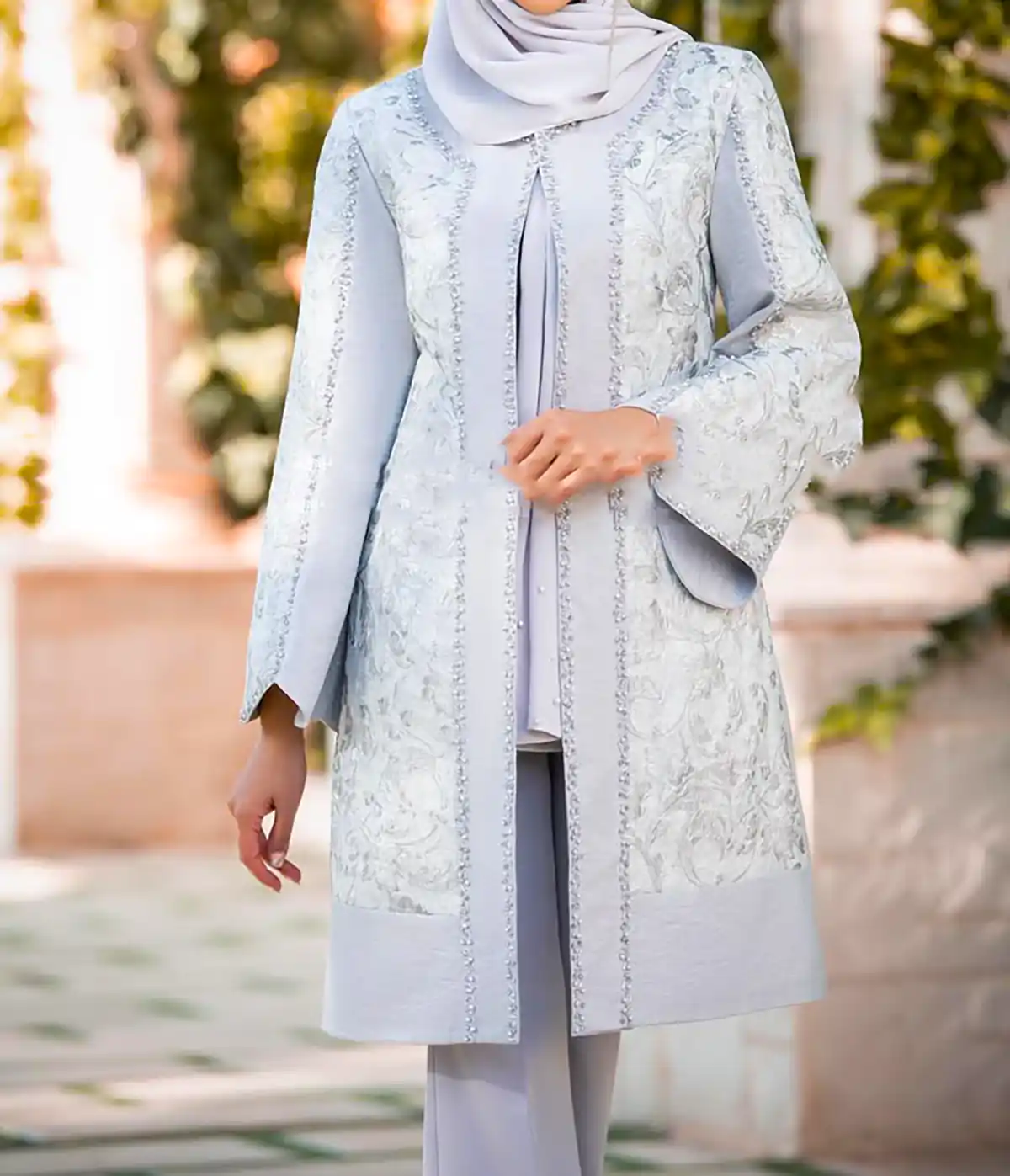 مانتو طرح دار بوتیکی زیبا